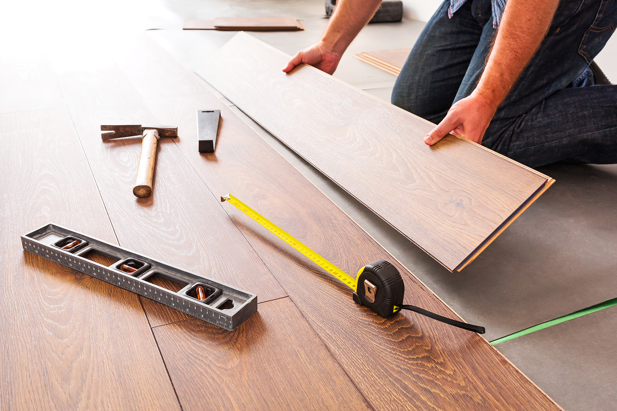 Flooring installation services - Laminate Flooring Installation process 